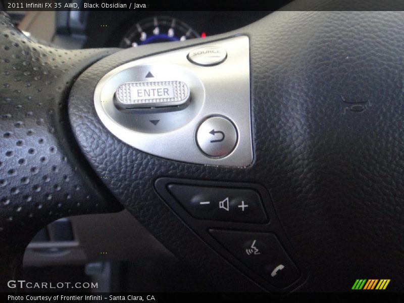 Black Obsidian / Java 2011 Infiniti FX 35 AWD