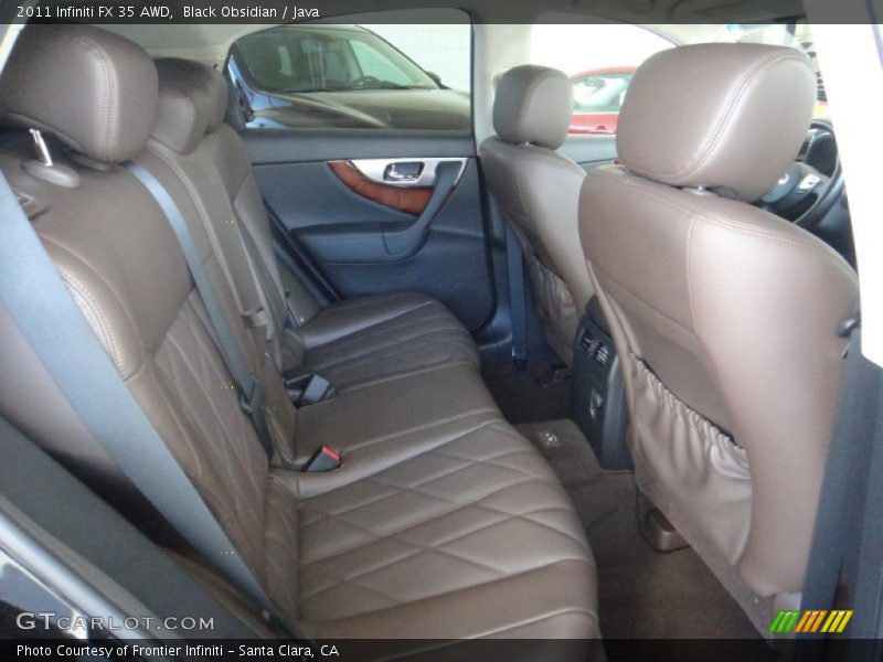 Black Obsidian / Java 2011 Infiniti FX 35 AWD