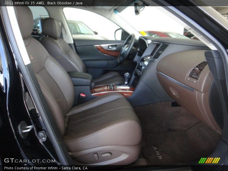 Black Obsidian / Java 2011 Infiniti FX 35 AWD
