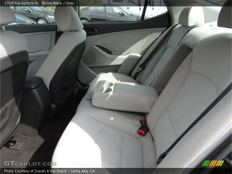 Ebony Black / Gray 2014 Kia Optima LX