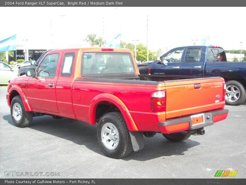 Bright Red / Medium Dark Flint 2004 Ford Ranger XLT SuperCab