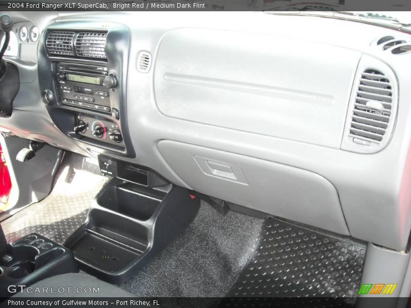 Bright Red / Medium Dark Flint 2004 Ford Ranger XLT SuperCab