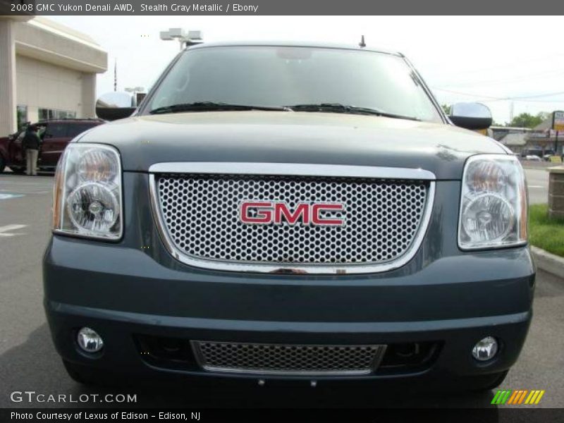 Stealth Gray Metallic / Ebony 2008 GMC Yukon Denali AWD