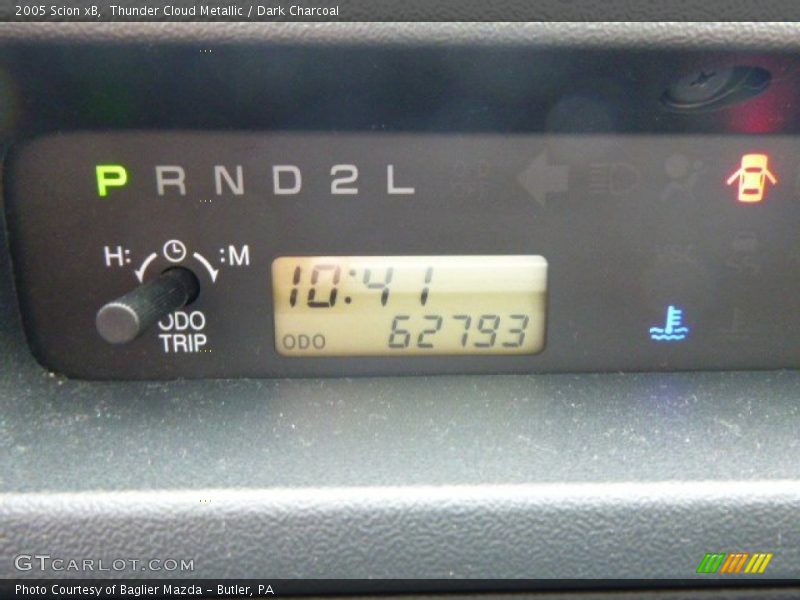 Thunder Cloud Metallic / Dark Charcoal 2005 Scion xB