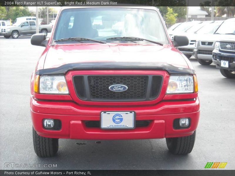 Bright Red / Medium Dark Flint 2004 Ford Ranger XLT SuperCab