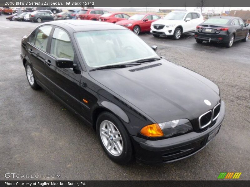 Jet Black / Sand 2000 BMW 3 Series 323i Sedan