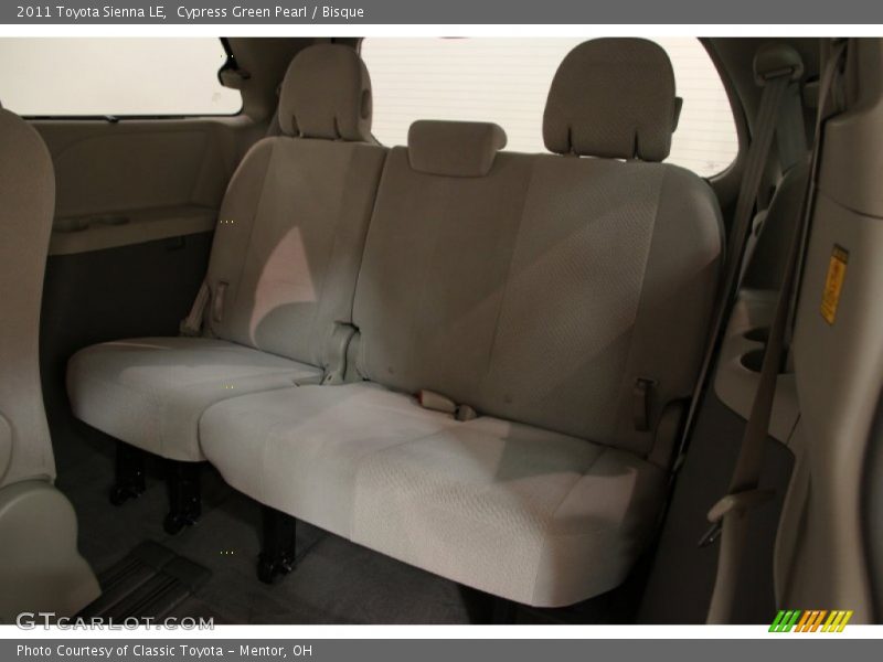 Cypress Green Pearl / Bisque 2011 Toyota Sienna LE