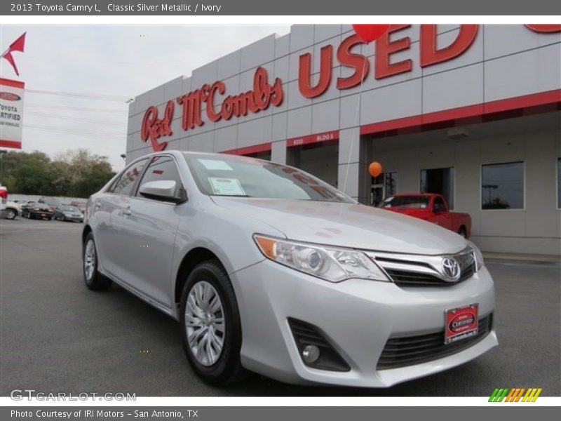 Classic Silver Metallic / Ivory 2013 Toyota Camry L