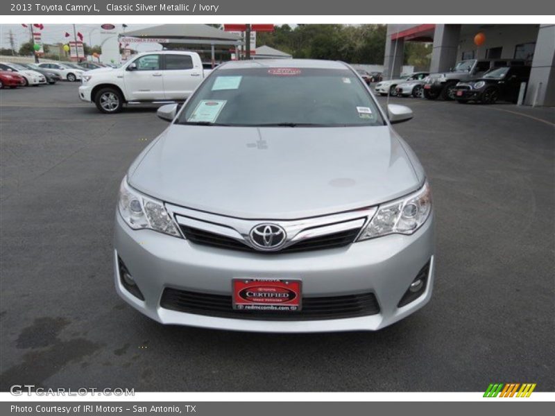 Classic Silver Metallic / Ivory 2013 Toyota Camry L