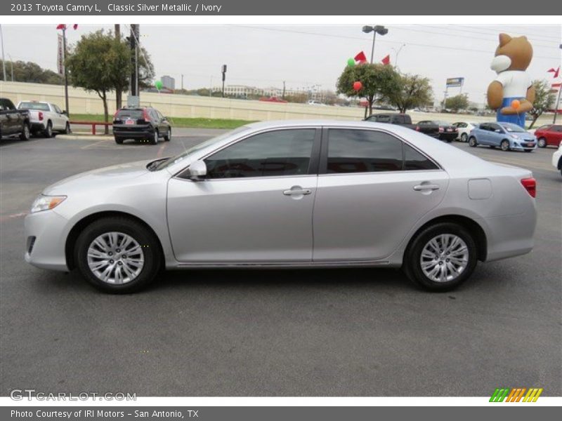 Classic Silver Metallic / Ivory 2013 Toyota Camry L