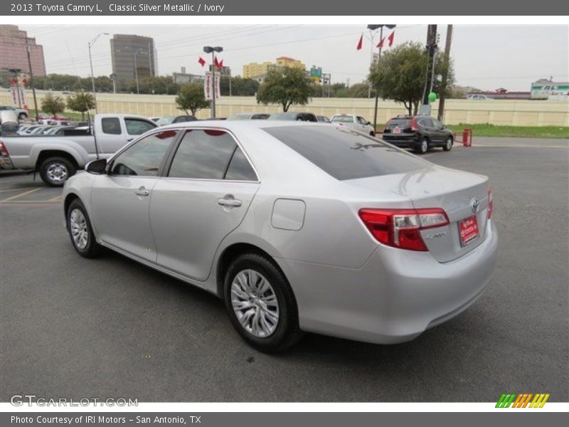 Classic Silver Metallic / Ivory 2013 Toyota Camry L