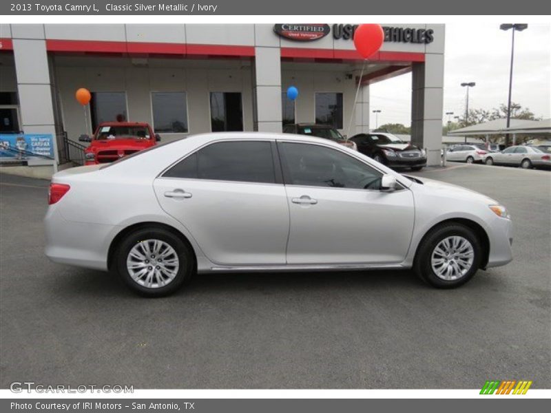 Classic Silver Metallic / Ivory 2013 Toyota Camry L