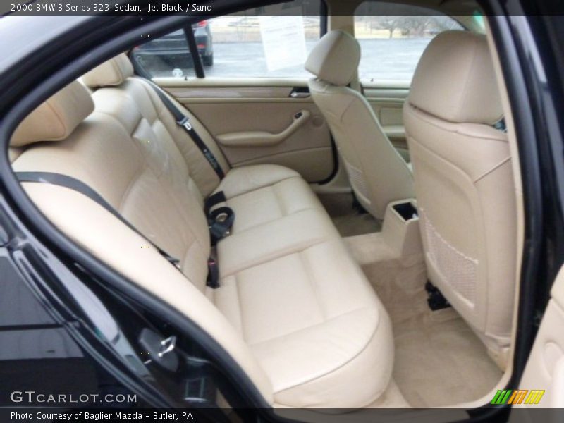 Rear Seat of 2000 3 Series 323i Sedan
