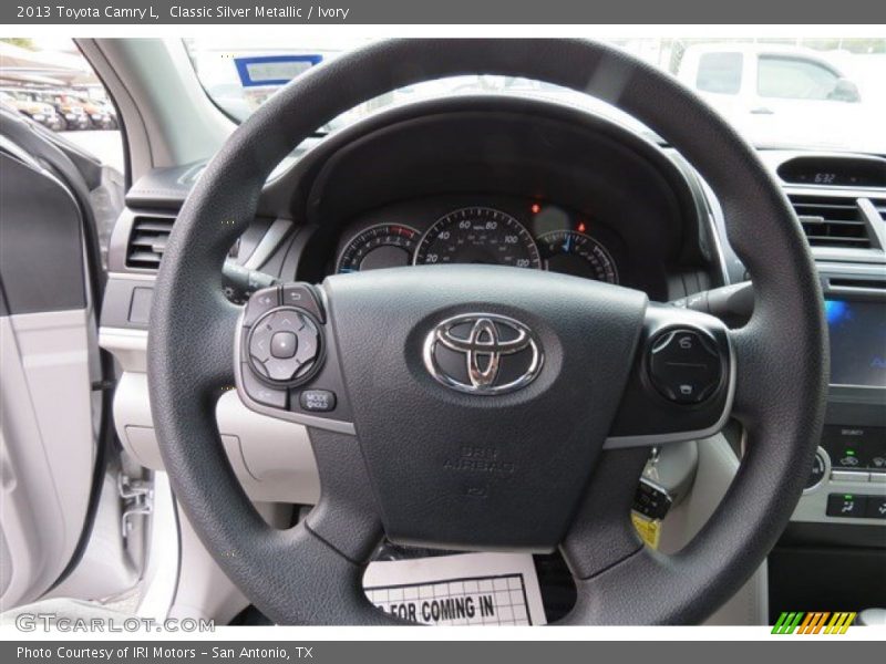 Classic Silver Metallic / Ivory 2013 Toyota Camry L