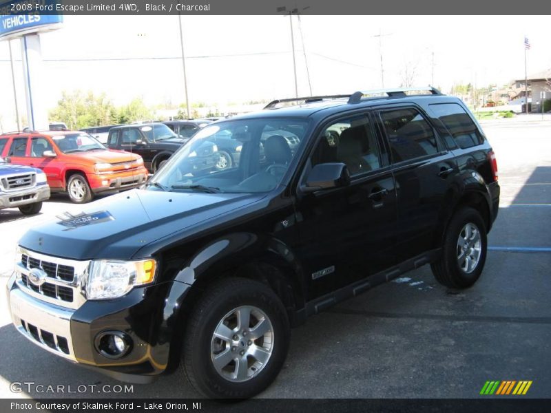 Black / Charcoal 2008 Ford Escape Limited 4WD