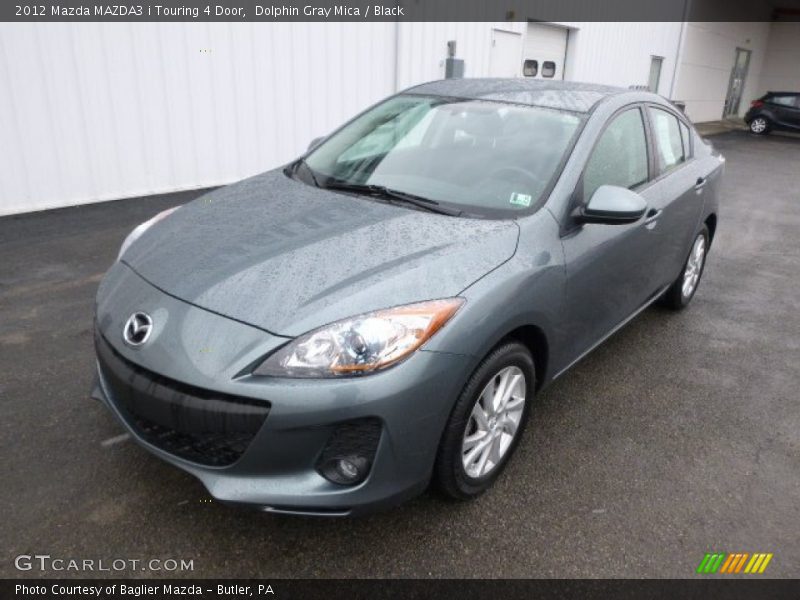 Dolphin Gray Mica / Black 2012 Mazda MAZDA3 i Touring 4 Door