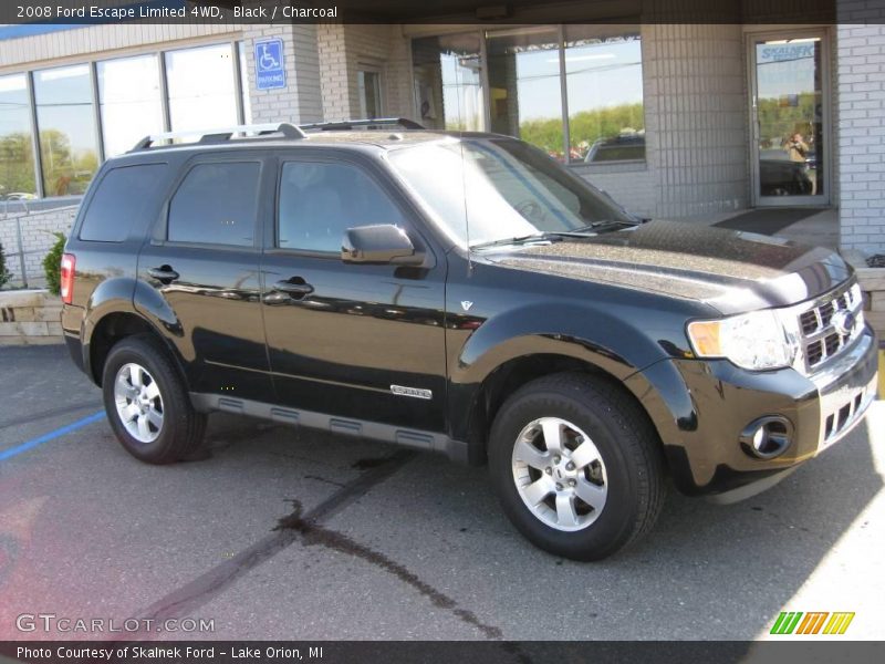Black / Charcoal 2008 Ford Escape Limited 4WD