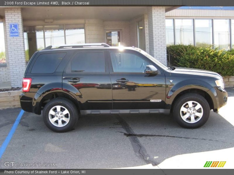Black / Charcoal 2008 Ford Escape Limited 4WD