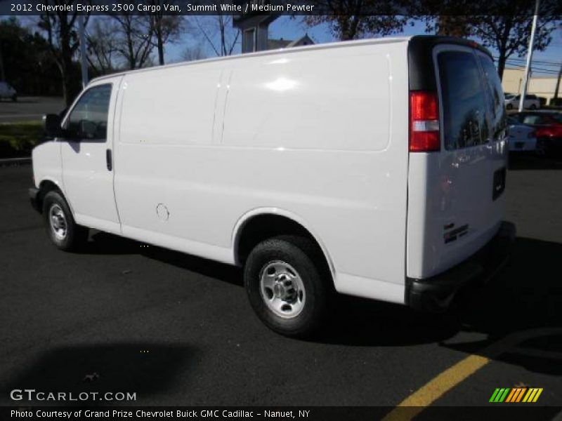 Summit White / Medium Pewter 2012 Chevrolet Express 2500 Cargo Van