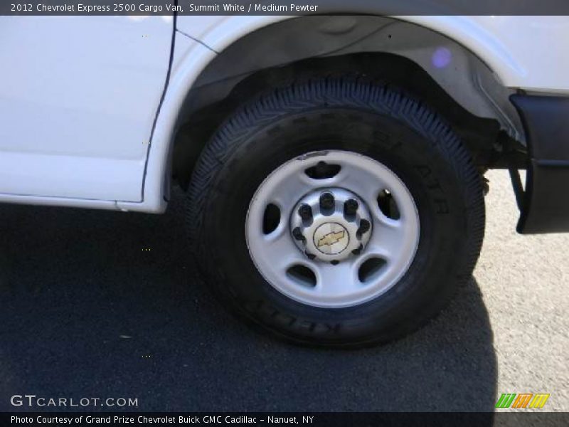 Summit White / Medium Pewter 2012 Chevrolet Express 2500 Cargo Van