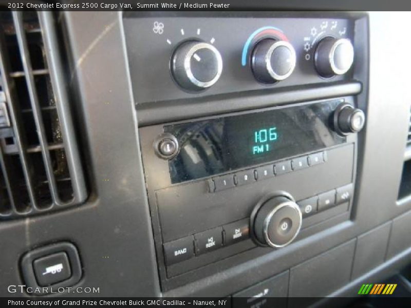 Summit White / Medium Pewter 2012 Chevrolet Express 2500 Cargo Van