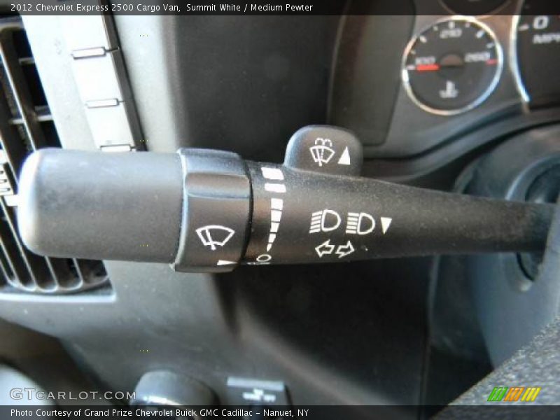 Summit White / Medium Pewter 2012 Chevrolet Express 2500 Cargo Van