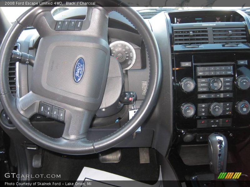 Black / Charcoal 2008 Ford Escape Limited 4WD