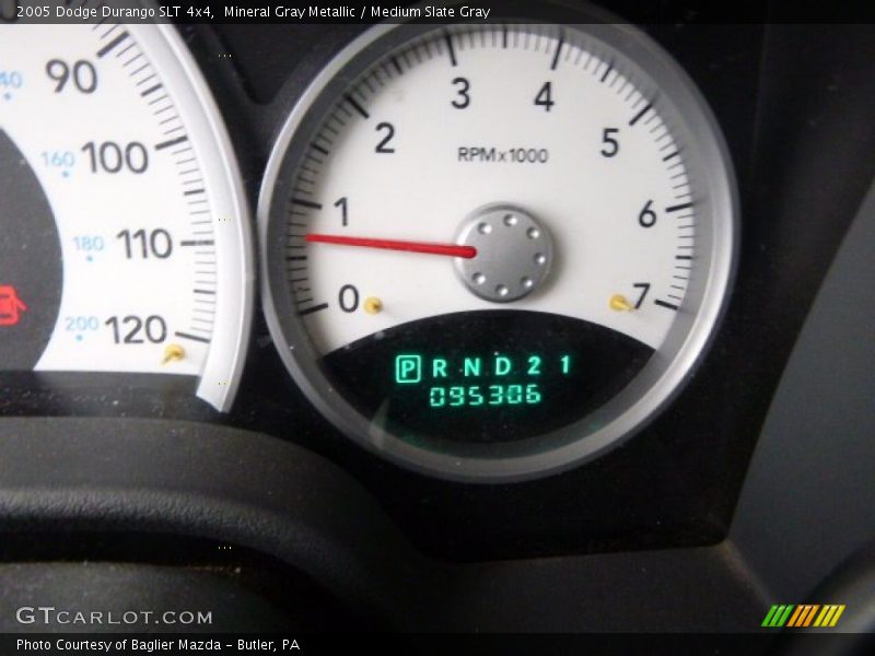 Mineral Gray Metallic / Medium Slate Gray 2005 Dodge Durango SLT 4x4