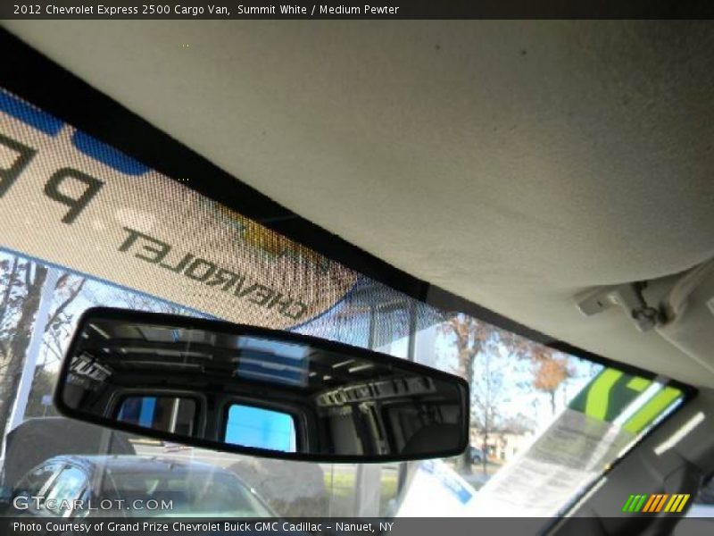 Summit White / Medium Pewter 2012 Chevrolet Express 2500 Cargo Van