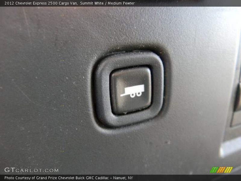Summit White / Medium Pewter 2012 Chevrolet Express 2500 Cargo Van