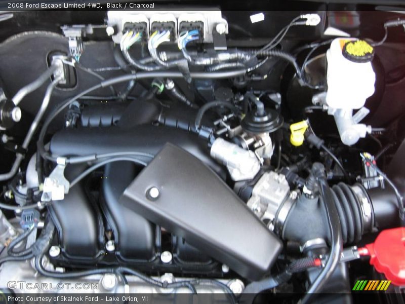Black / Charcoal 2008 Ford Escape Limited 4WD