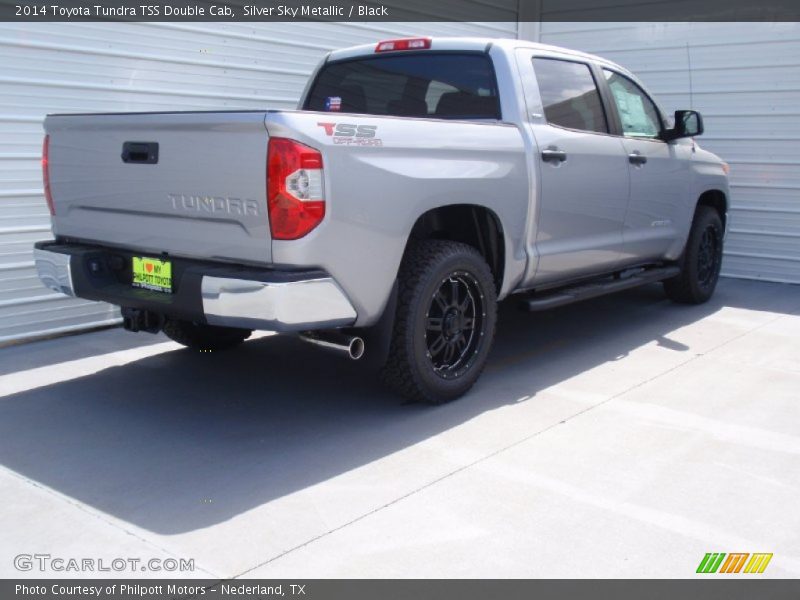 Silver Sky Metallic / Black 2014 Toyota Tundra TSS Double Cab