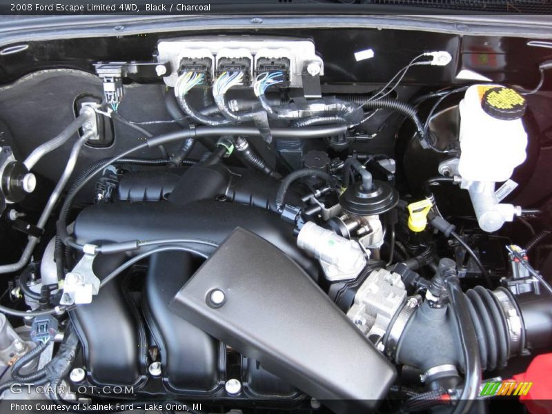 Black / Charcoal 2008 Ford Escape Limited 4WD