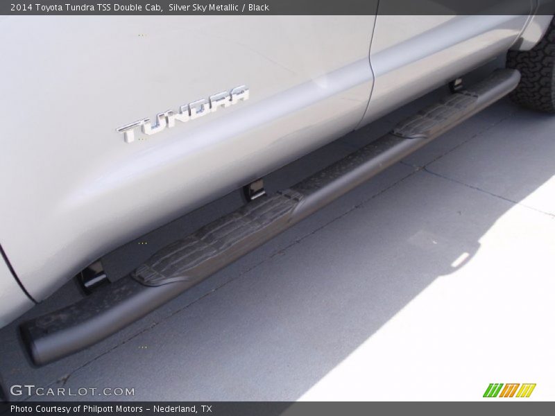 Silver Sky Metallic / Black 2014 Toyota Tundra TSS Double Cab