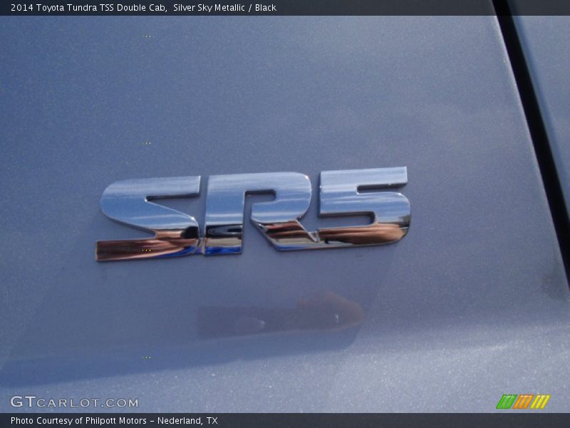 Silver Sky Metallic / Black 2014 Toyota Tundra TSS Double Cab