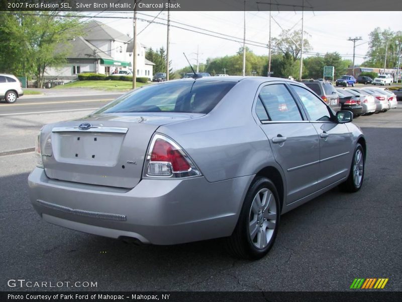 Silver Birch Metallic / Charcoal Black 2007 Ford Fusion SEL