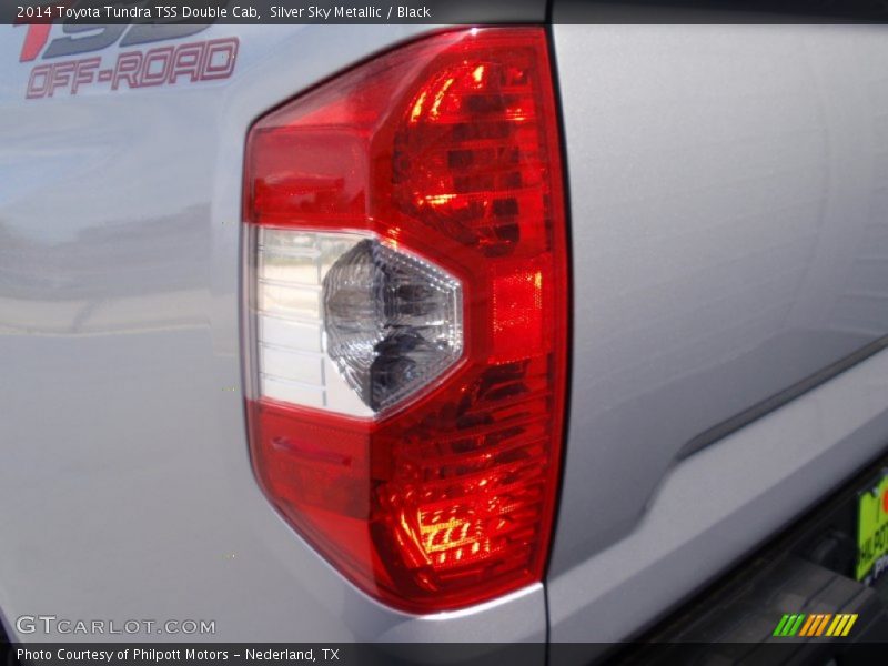Silver Sky Metallic / Black 2014 Toyota Tundra TSS Double Cab