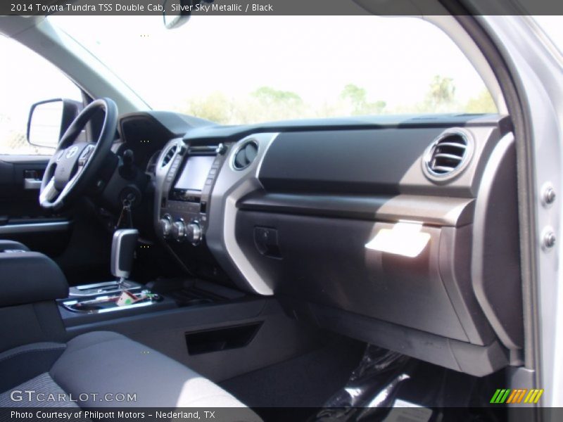 Silver Sky Metallic / Black 2014 Toyota Tundra TSS Double Cab