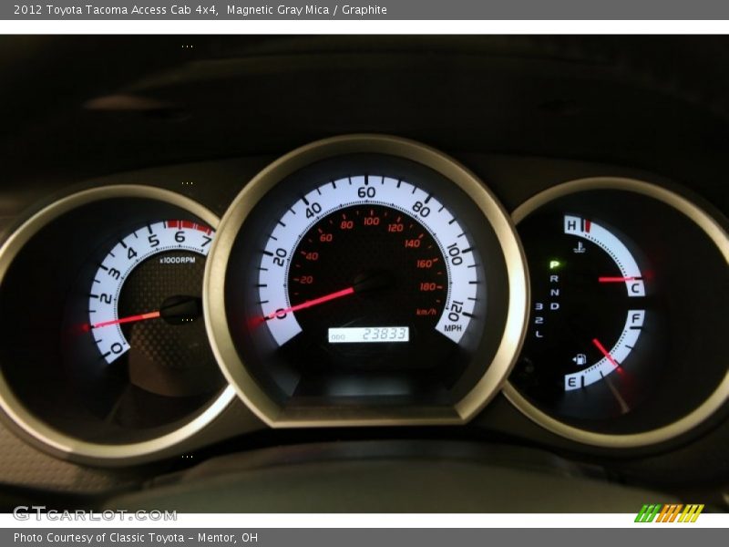 Magnetic Gray Mica / Graphite 2012 Toyota Tacoma Access Cab 4x4