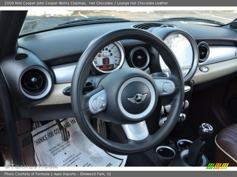 Hot Chocolate / Lounge Hot Chocolate Leather 2009 Mini Cooper John Cooper Works Clubman