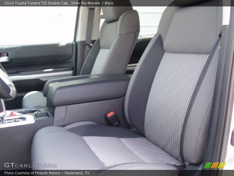 Front Seat of 2014 Tundra TSS Double Cab