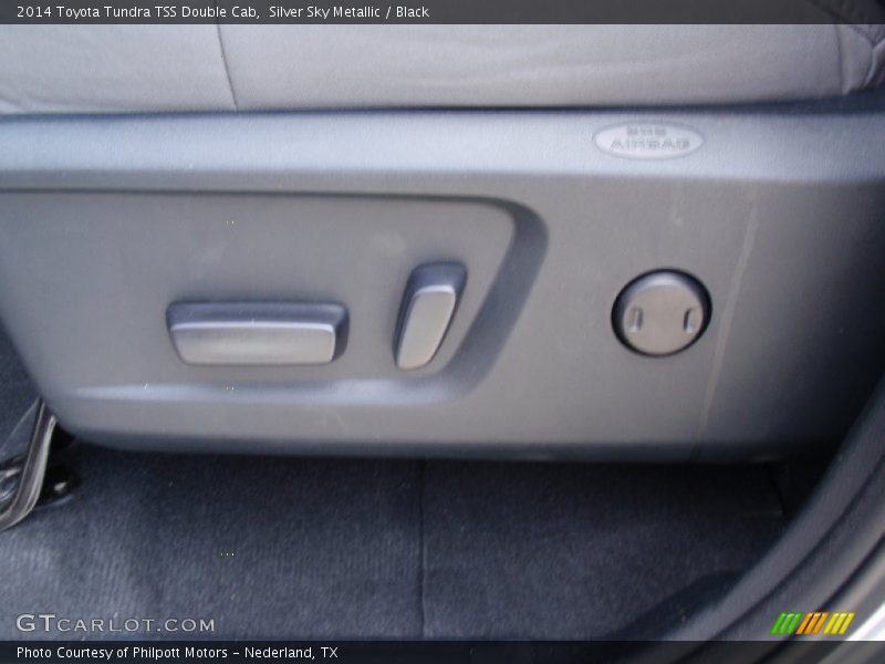 Silver Sky Metallic / Black 2014 Toyota Tundra TSS Double Cab