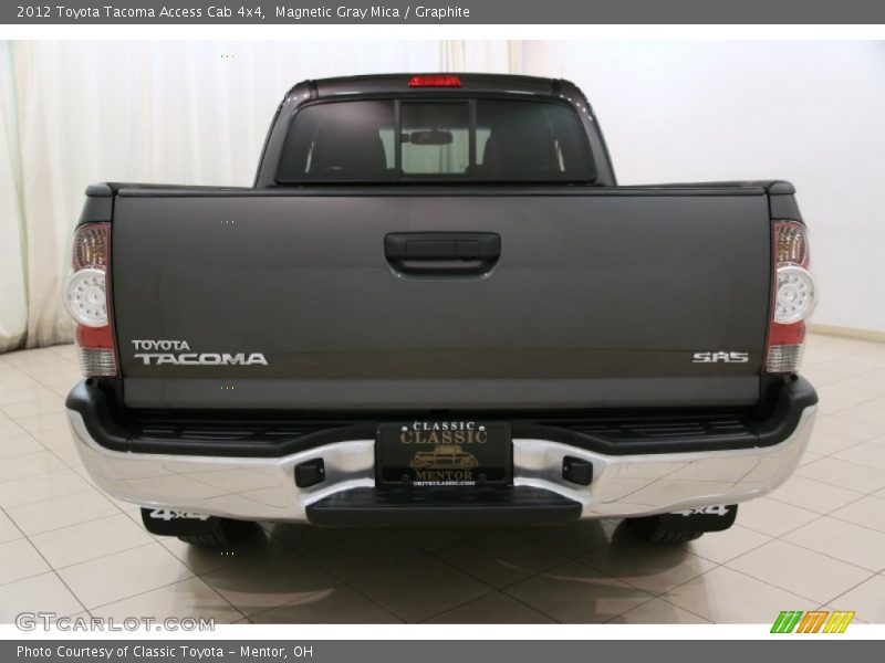 Magnetic Gray Mica / Graphite 2012 Toyota Tacoma Access Cab 4x4