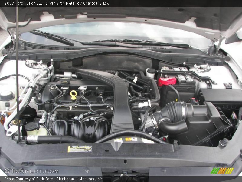 Silver Birch Metallic / Charcoal Black 2007 Ford Fusion SEL