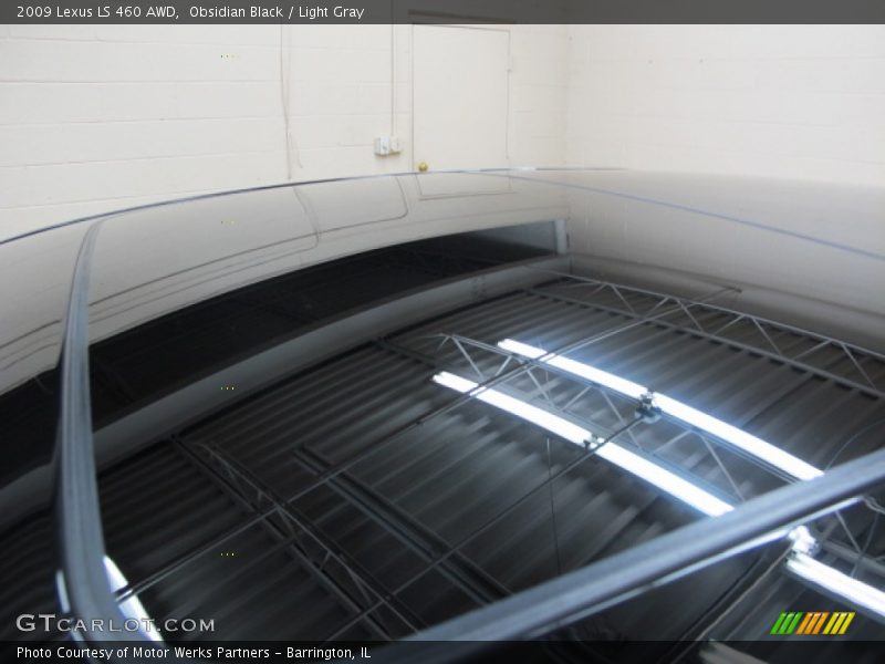 Obsidian Black / Light Gray 2009 Lexus LS 460 AWD
