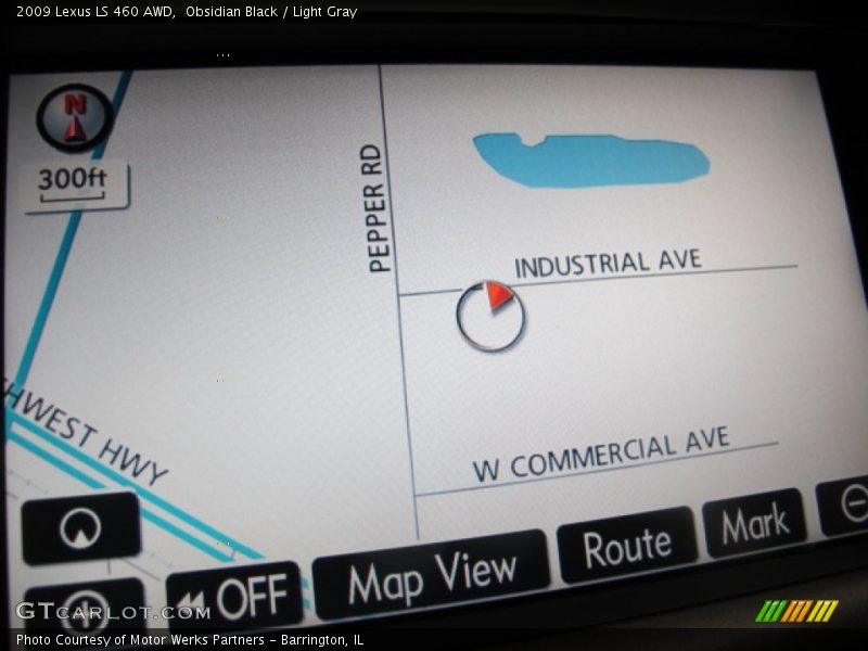 Obsidian Black / Light Gray 2009 Lexus LS 460 AWD