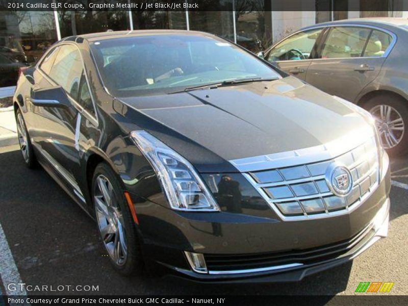Graphite Metallic / Jet Black/Jet Black 2014 Cadillac ELR Coupe