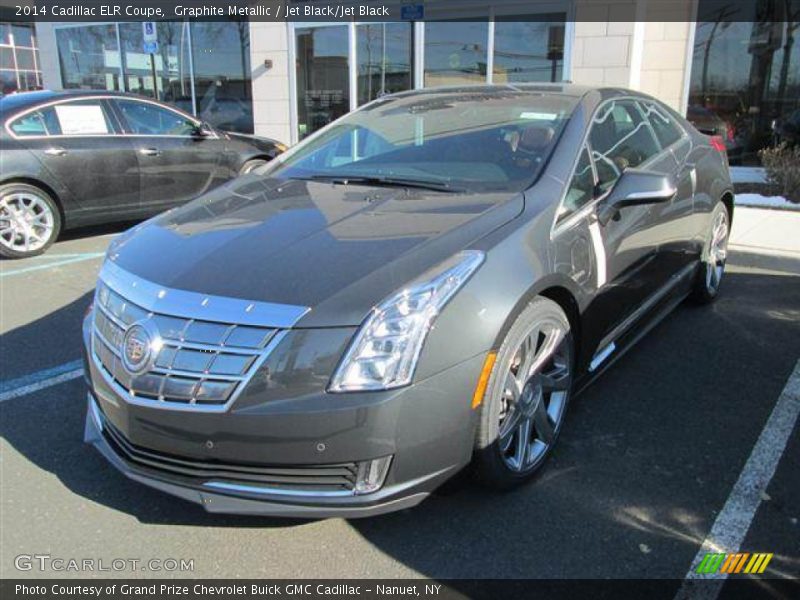 Graphite Metallic / Jet Black/Jet Black 2014 Cadillac ELR Coupe