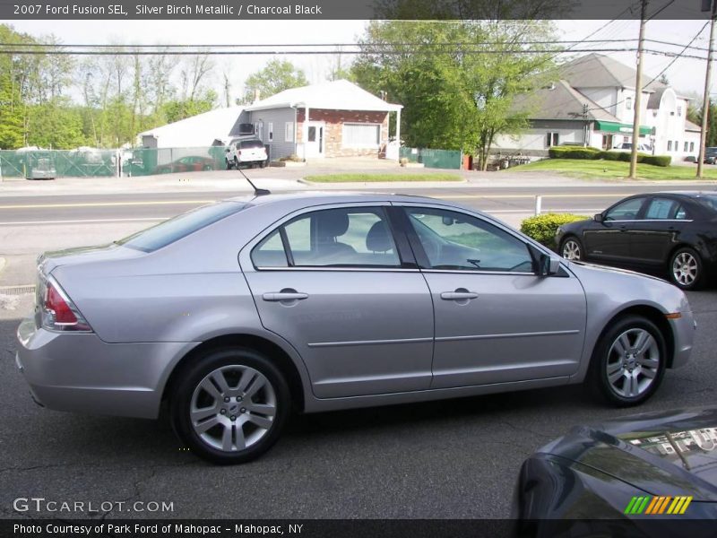 Silver Birch Metallic / Charcoal Black 2007 Ford Fusion SEL