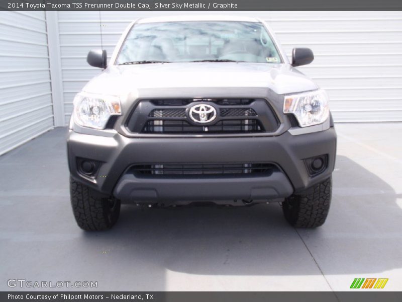 Silver Sky Metallic / Graphite 2014 Toyota Tacoma TSS Prerunner Double Cab